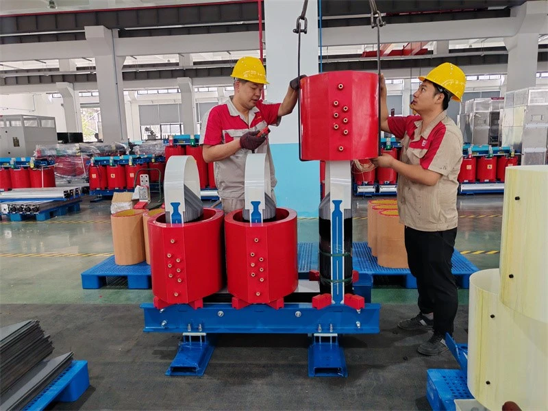 5-Coil assembling over core 5-Coil assembling over core